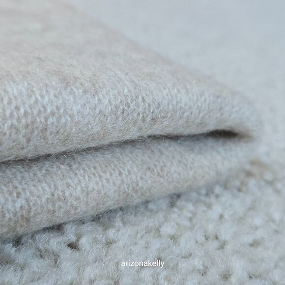 NWOT J. Crew Cashmere Wrap Heather Stone - Picture 14 of 15